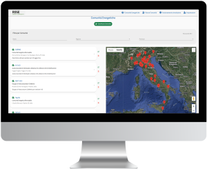 DIGITAL ENERGY COMMUNITY software - home page comunità energetiche